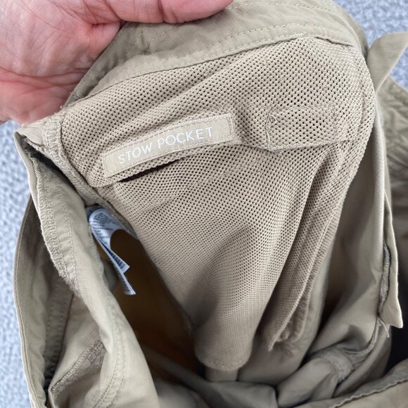 The North Face Pants Womens 10 Horizon II Khaki Convertible Utility Outdoor UPF* - Picture 7 of 16